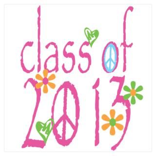  Wall Art  Posters  PINK Class of 2013 Wall Art Poster