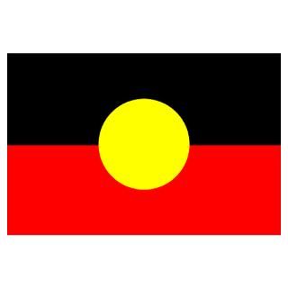 Wall Art  Posters  Australian Aboriginal Flag