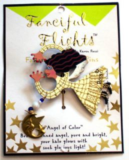 Fanciful Flights Angel of Color Pin