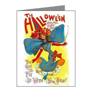 Halloween Vintage Note Cards