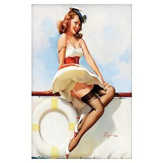 Wwii Pinup Girl Posters & Prints