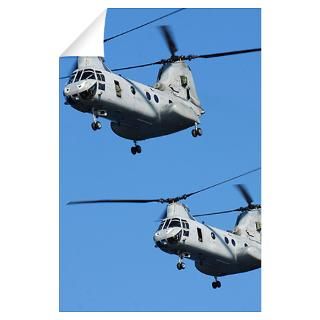 Wall Art  Wall Decals  Two U.S. Marine Corps CH 46E