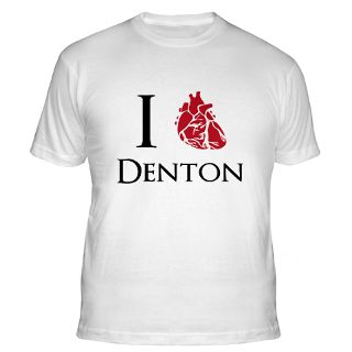Love Denton Gifts & Merchandise  I Love Denton Gift Ideas  Unique
