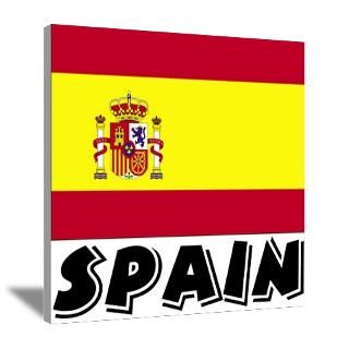 Wall Art  Canvas Art  Spain Flag (World) Canvas Art