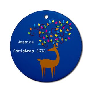 Christmas Gifts  Christmas Seasonal  Personalized Reindeer