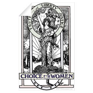 Wall Art  Wall Decals  Pro Choice for Women Wall
