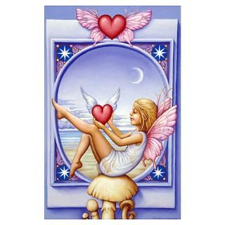 Wall Art  Posters  Fairy Hearts Poster