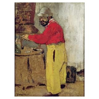 Henri de Toulouse Lautrec at Villeneuve sur Yonne, Poster