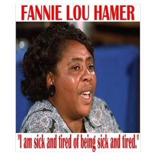 Wall Art  Posters  Fannie Lou Hamer Poster