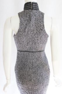 Karl Lagerfield Womens Nine Iron Sleeveless Beaded Neck Woven Dress 0