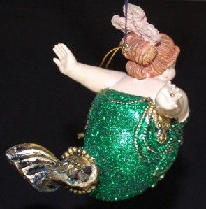 Retired Katherines Collection Chubby Mermaid Ornament Collectible