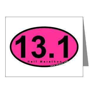 13.1 Gifts  13.1 Note Cards  13.1 Half Marathon Note Cards (Pk of