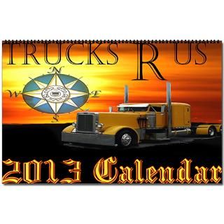 2013 Big Rig Oversized 2013 Wall Calendar Oversized Wal by trucksrus