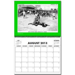 Classic Football Art History Sports Calendar by LostCenturyofSports