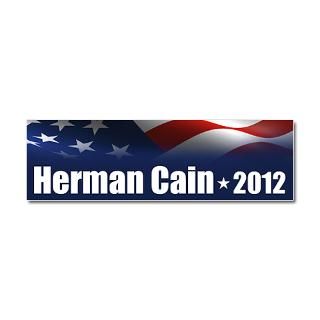 Herman Cain 2012 Car Magnet 10 x 3 by herman_cain_2012