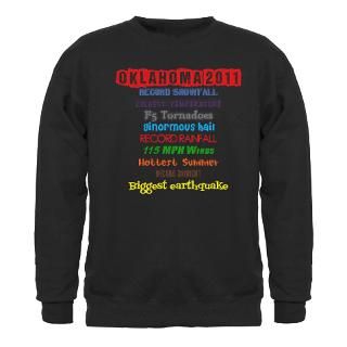 Drought Sweatshirts & Hoodies  2011 Oklahoma Weather Sweatshirt