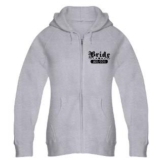 11 Gifts  11 Sweatshirts & Hoodies  Bride August 2011 Zip Hoodie