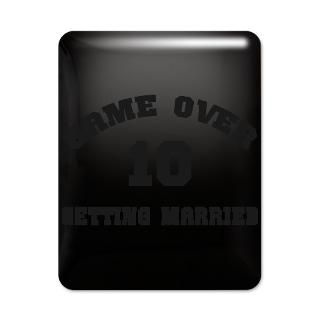 2010 Game Over Getting Married iPad Case