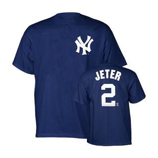 Derek Jeter Majestic Name and Number New York Yank for $26.99