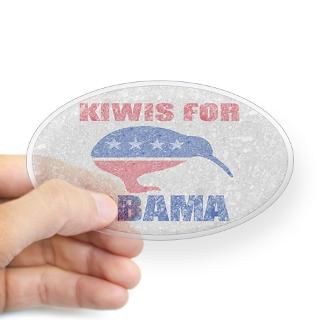 Election 2008 Kiwis Oval Decal for $4.25