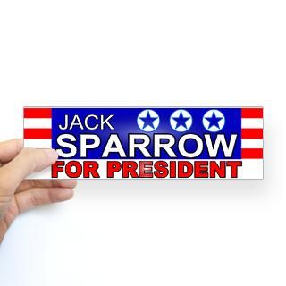 Jack Sparrow 2008 Bumper Sticker