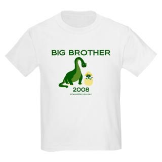 Big Brother 2008 (dinosaurs) Kids Light T Shirt