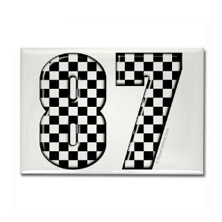 Race Car Number 87  RaceFashion Auto Racing T shirts and gifts