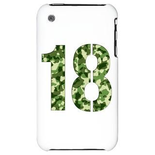 Number 18, Camo iPhone Case