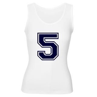 Tank Tops  NUMBER 5 FRONT Womens Tank Top