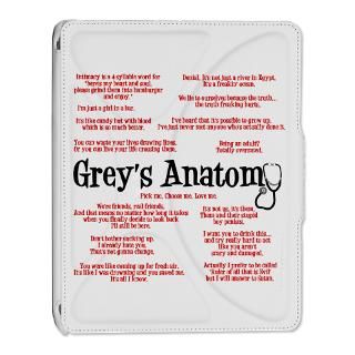 Greys Anatomy Quotes iPad 2 Cover  Greys Anatomy Quotes  Epic