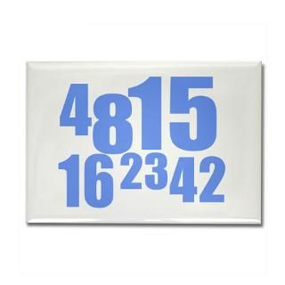 15 16 23 42 Rectangle Magnet for $4.50
