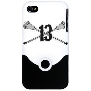Lacrosse Number 13 iPhone Case