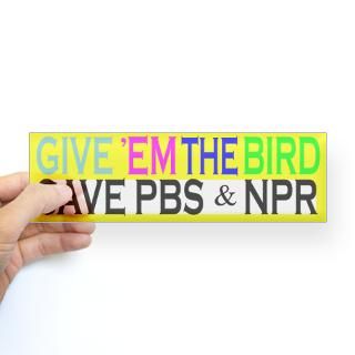 Save PBS Bumper Bumper Sticker for $4.25