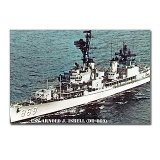 USS ARNOLD J. ISBELL Postcards (Package of 8)  THE USS ARNOLD J