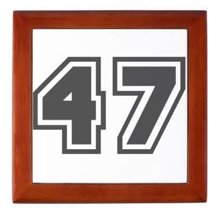 47 Gifts  47 Home Decor  Number 47 Keepsake Box