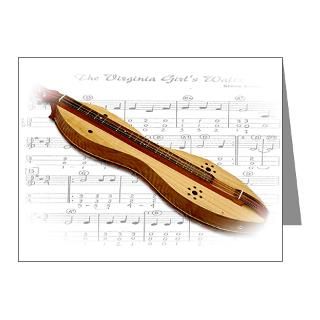 Gifts  A Note Cards  Mountain Dulcimer Note Cards (Pk of 10)