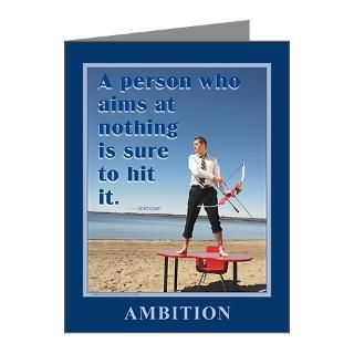 Ambition Gifts  Ambition Note Cards  Focus Note Cards (Pk of 10)