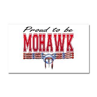 Indian Car Accessories  Proud to be Mohawk Car Magnet 12 x 20