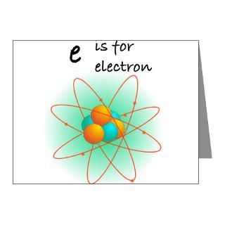  Chemistry Note Cards  e is for electron Note Cards (Pk of 10