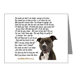  Adopt Note Cards  Only Thing, Pit Bull   Note Cards (Pk of 10