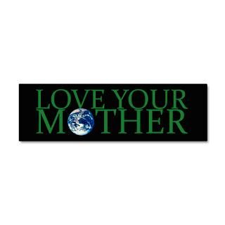 Earth Gifts  Earth Wall Decals  Love Your Mother 36x11 Wall Peel