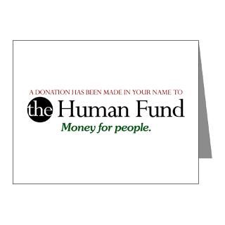 Gifts  Donation Note Cards  The Human Fund Note Cards (Pk of 10