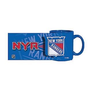 New York Rangers 11 oz. Colored Logo Coffee Mug