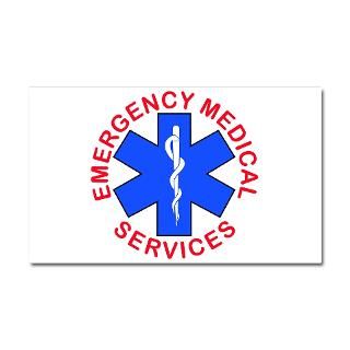 911 Car Accessories  emt, ems, emergency medical Car Magnet 20 x 12