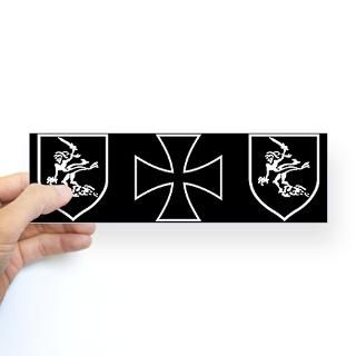 11.Panzer Ghost Division Bumper Sticker by flumecreek