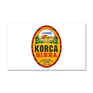 Albania Gifts  Albania Wall Decals  Albania Beer Label 1 22x14