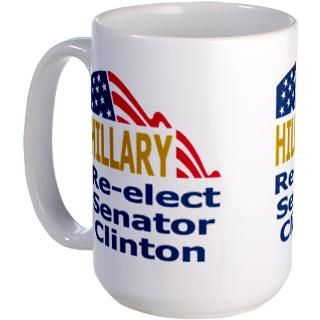 Hillary Clinton 15 Ounce Mug  SENATOR HILLARY CLINTON IN 2006