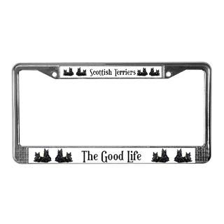 Scottish Terrier License Plat License Plate Frame for $15.00