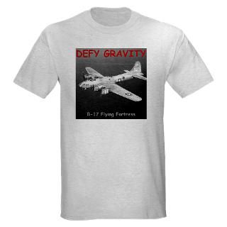 17 Flying Fortress Ash Grey T Shirt T Shirt by defy_gravity