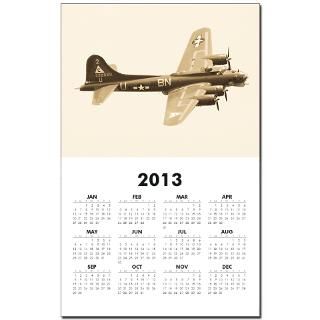 Pure Vintage B 17 Calendar Print for $10.00